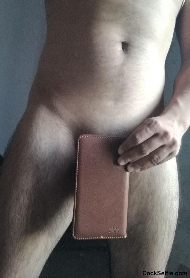 Trying to hide my young little Boy - Cock Selfie