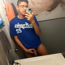 Do i look cute with glasses? (: - Cock Selfie