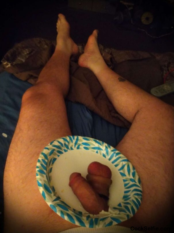 Does anyone want to play making dinner - Cock Selfie