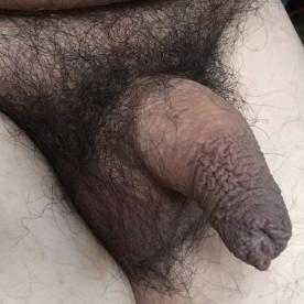 My soft cock with Long foreskin - Cock Selfie