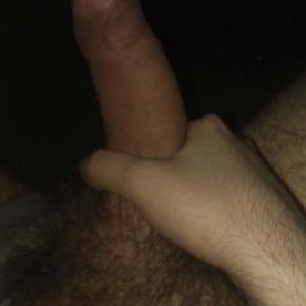 Amateur uncut hairy Dick - Cock Selfie
