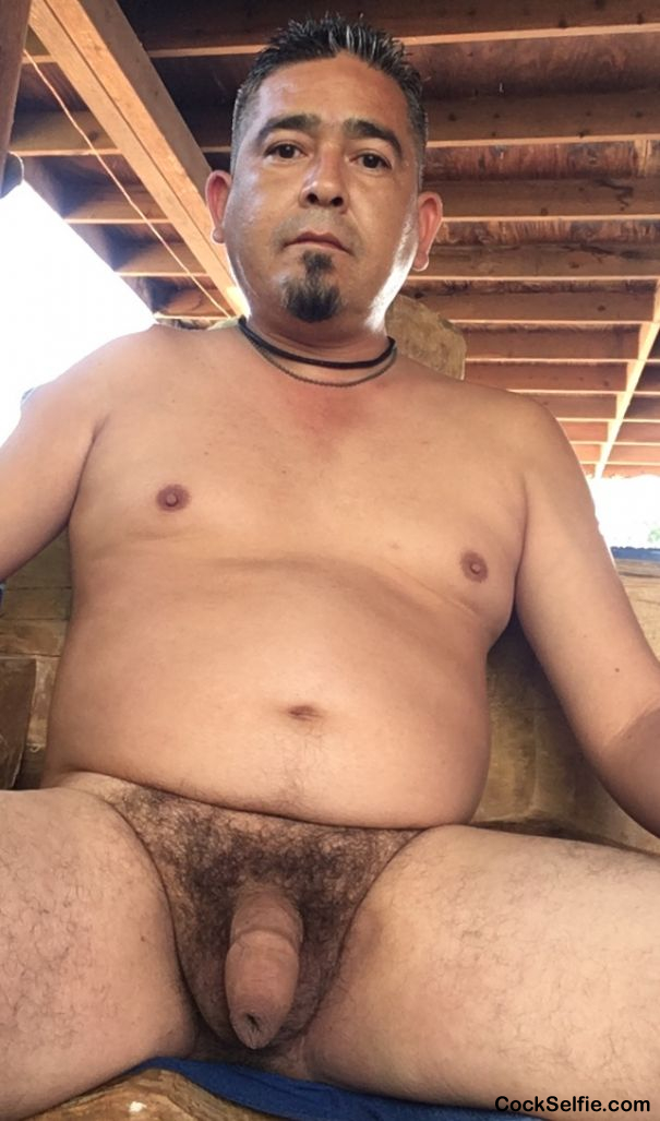 I love being nude outdoors!! - Cock Selfie