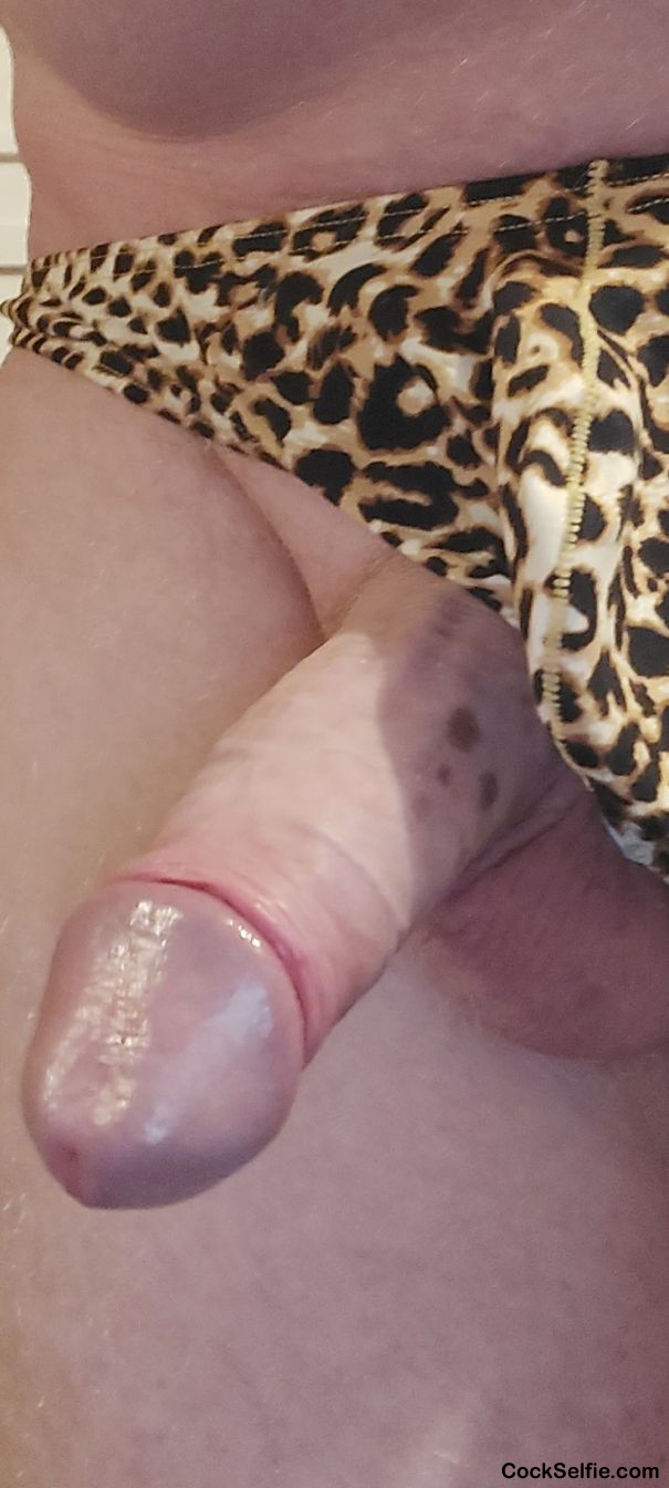 Uncovered and polished waiting for some fun who's first - Cock Selfie