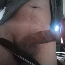 get out of bed, have a wank - Cock Selfie