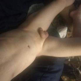Want to be tied up and fucked - Cock Selfie