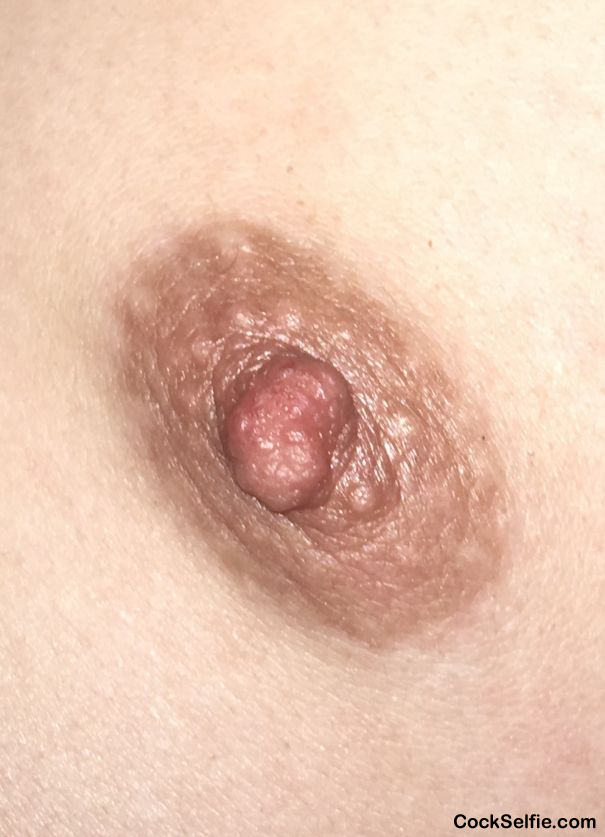 Any nipple fans!! Rate my nip, small/average/big. :) - Cock Selfie