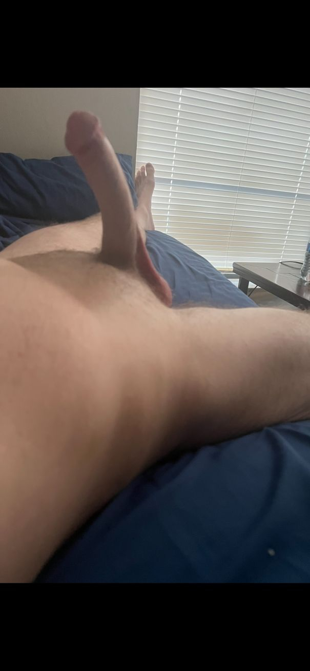 What do you think Of my big white cock? - Cock Selfie