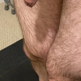 Post workout, might be a little swaety - Cock Selfie