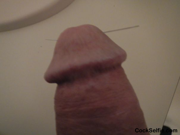 Needle dick - Cock Selfie